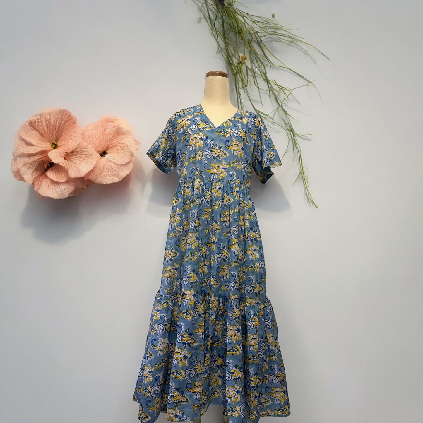 Design C / Flare Sleeve Dress- フレアスリーブワンピース
