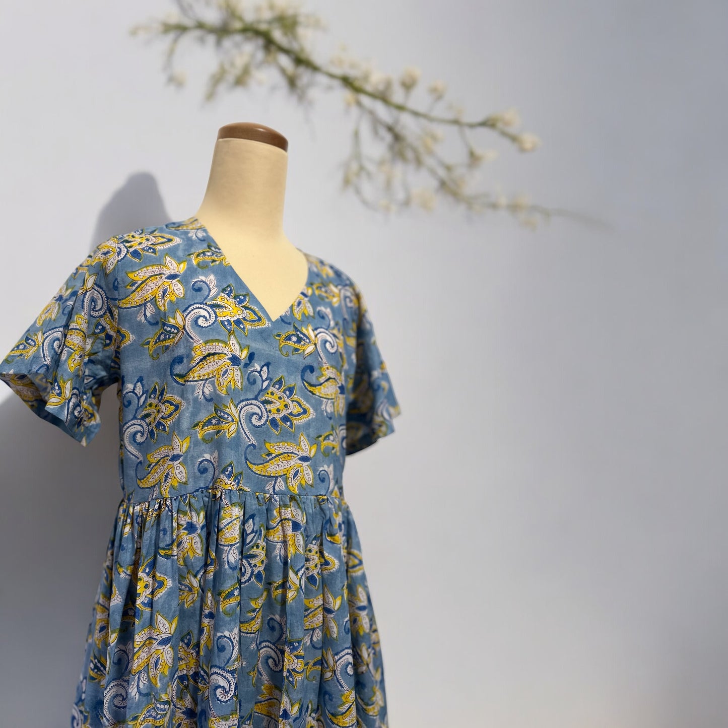 Design C / Flare Sleeve Dress- フレアスリーブワンピース