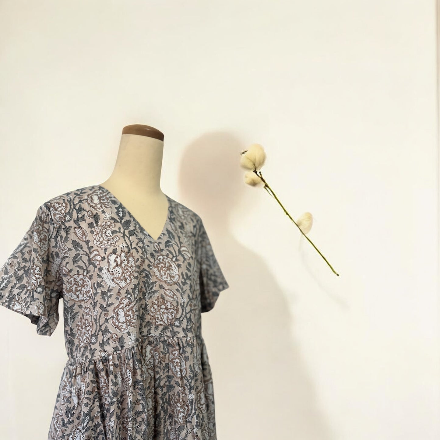 Design C / Flare Sleeve Dress- フレアスリーブワンピース