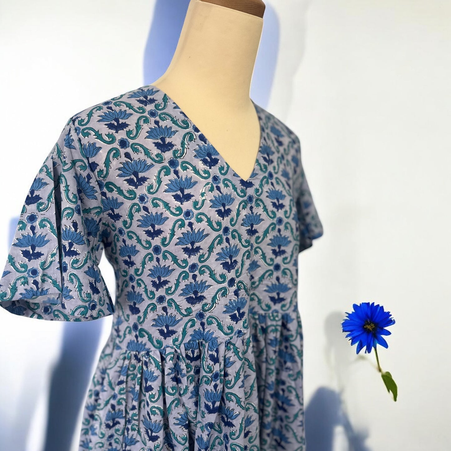 Design C / Flare Sleeve Dress- フレアスリーブワンピース