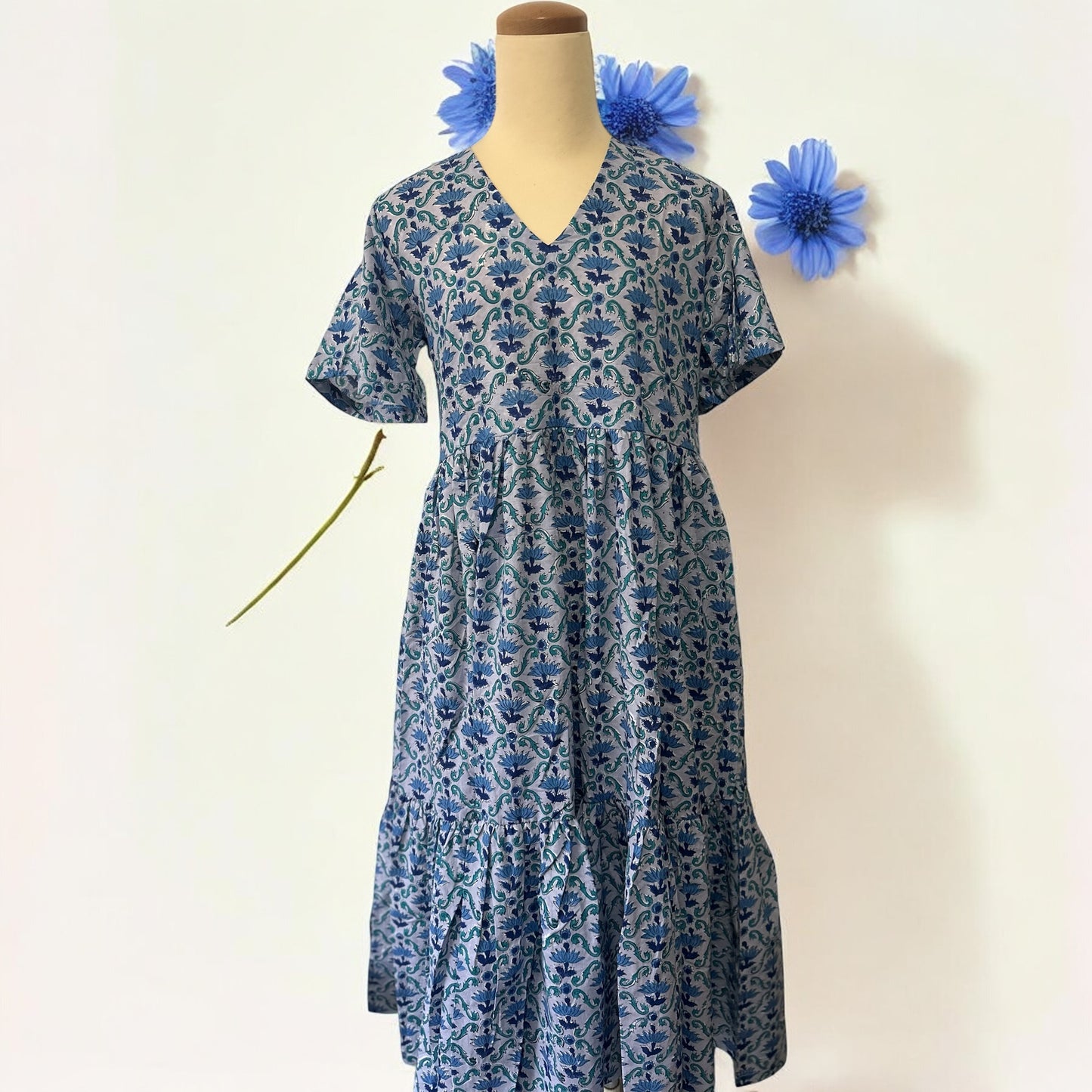 Design C / Flare Sleeve Dress- フレアスリーブワンピース