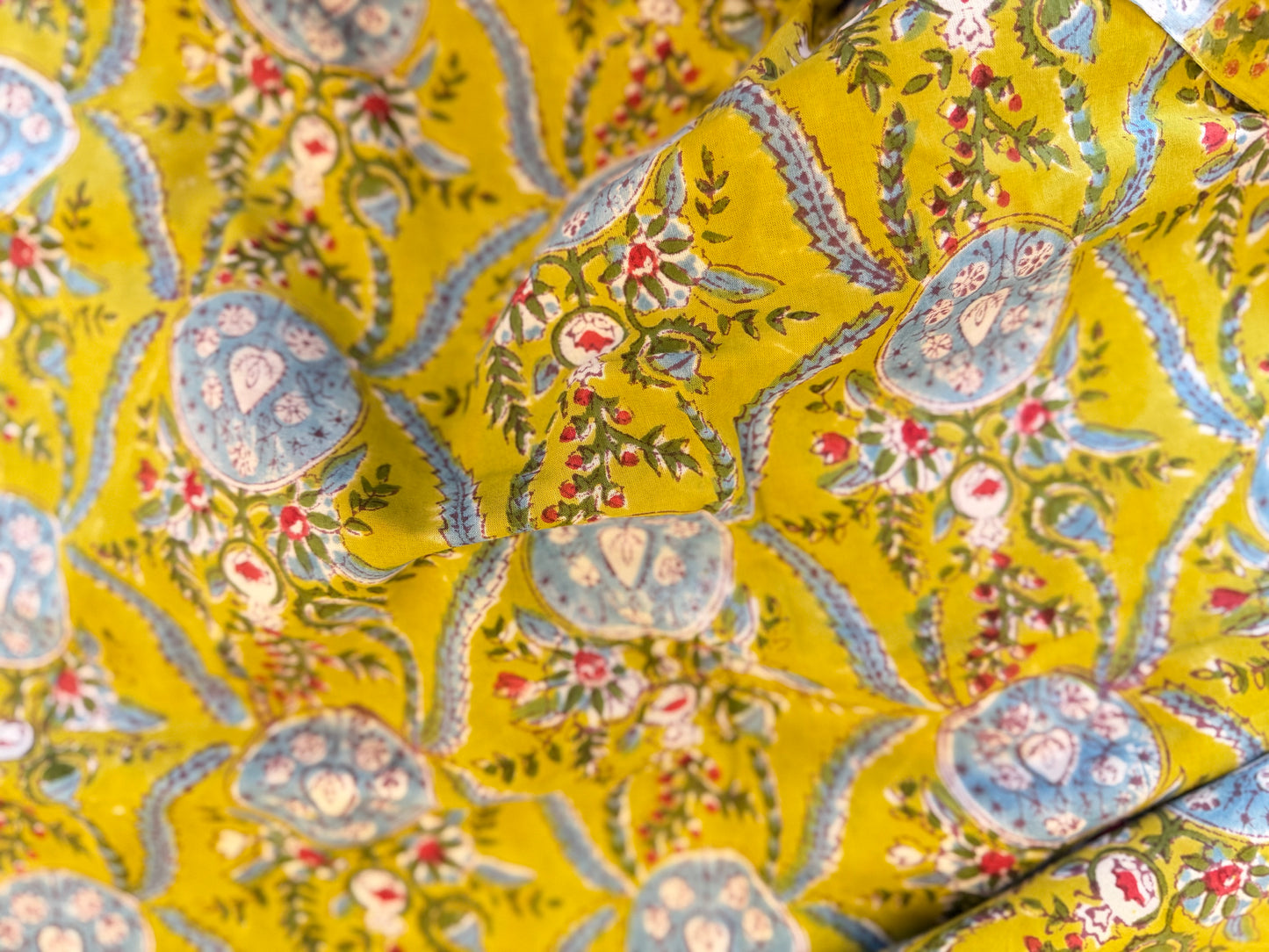 Fashion Sense ブロックプリントIndian cotton 100%
