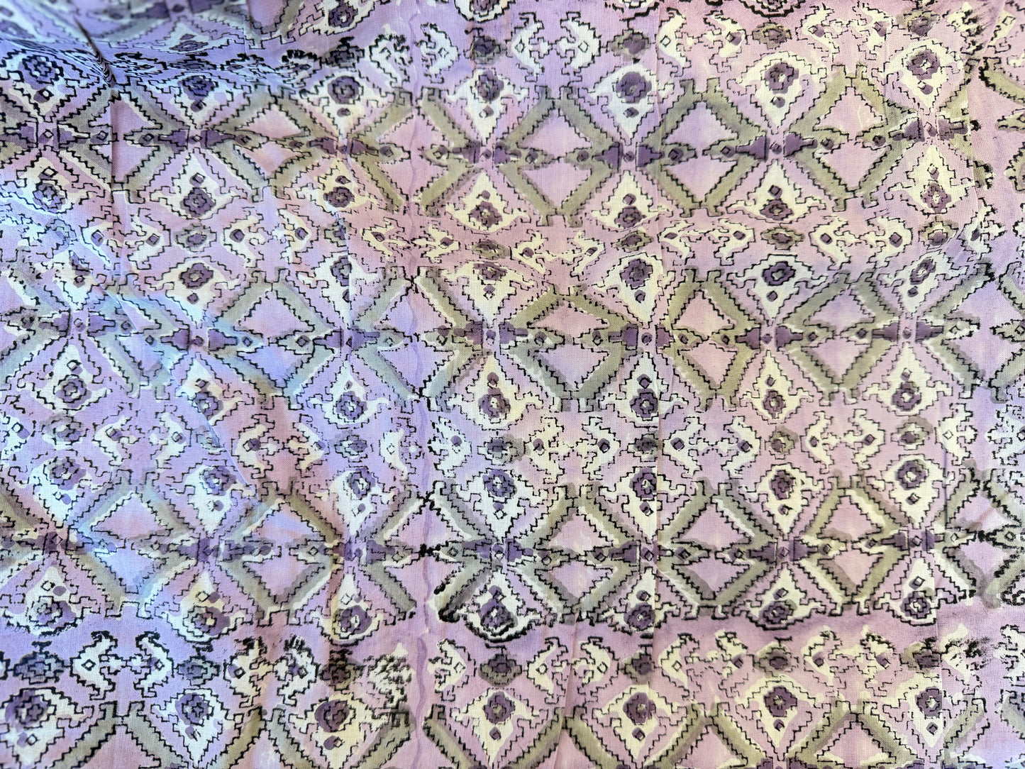 What a Purple ブロックプリントIndian cotton 100% (Copy)