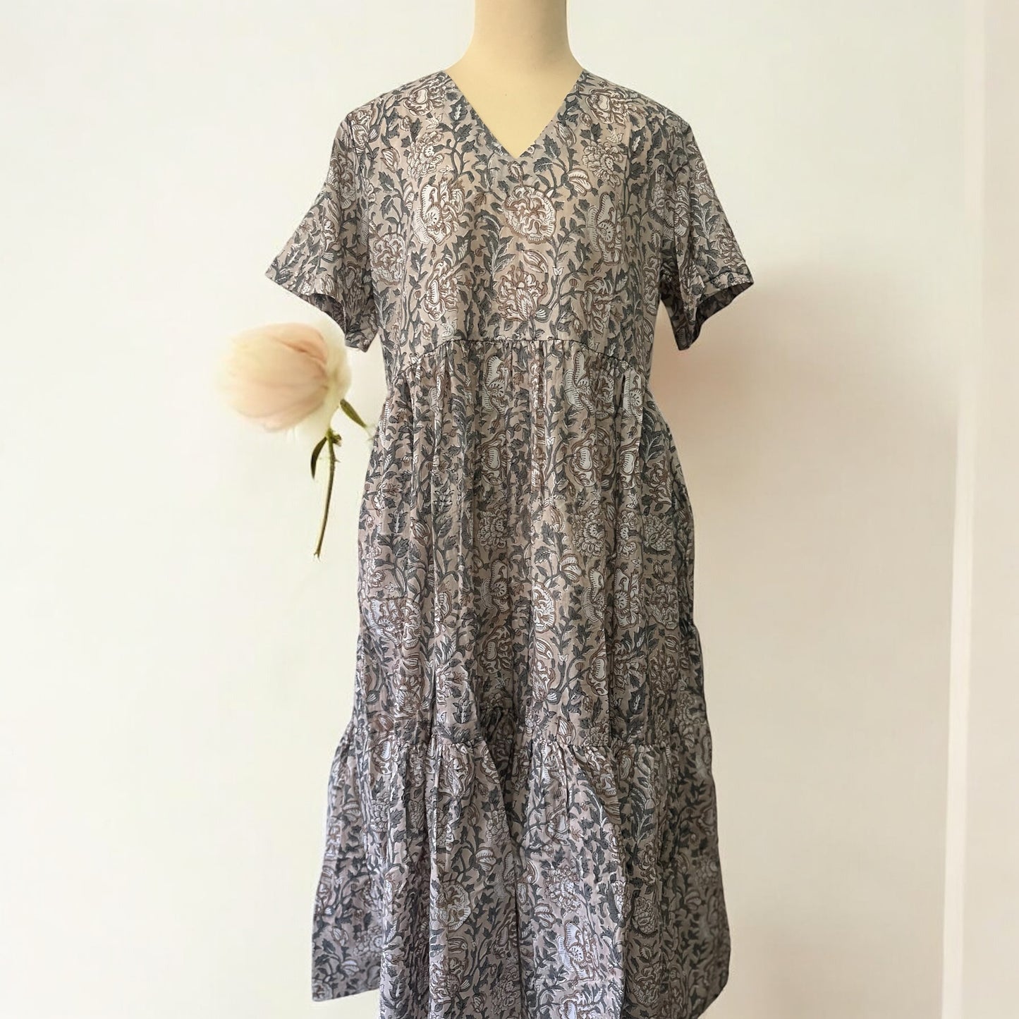 Design C / Flare Sleeve Dress- フレアスリーブワンピース