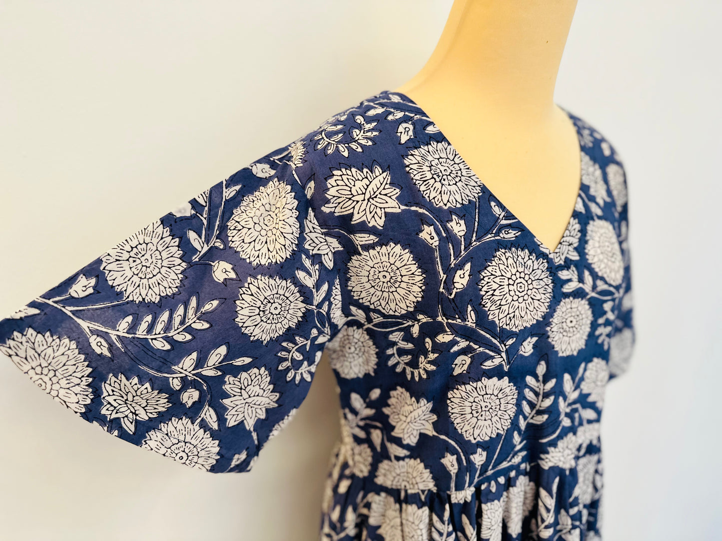 Design C / Flare Sleeve Dress- フレアスリーブワンピース