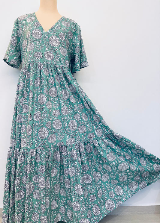 Design C / Flare Sleeve Dress- フレアスリーブワンピース