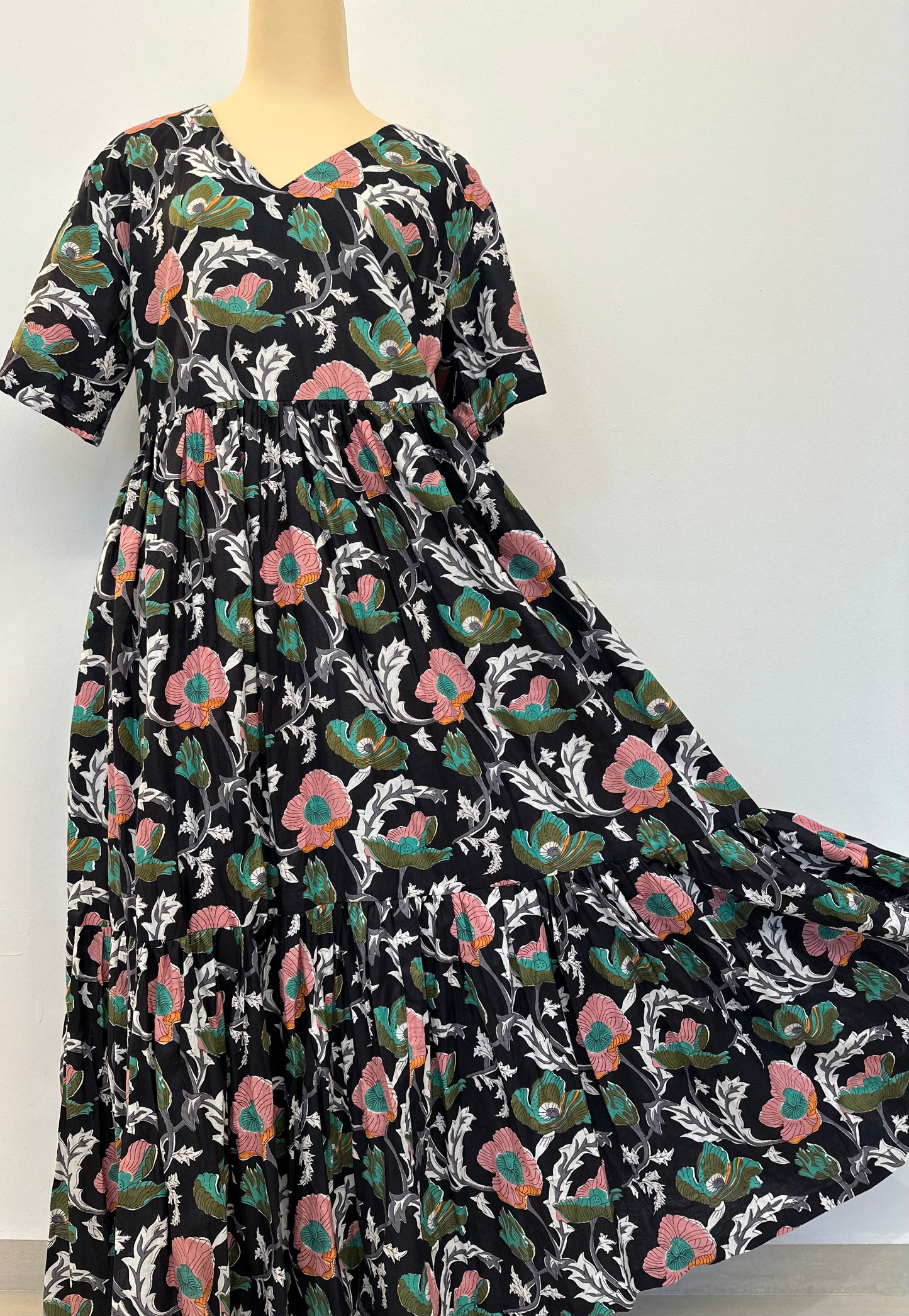 Design C / Flare Sleeve Dress- フレアスリーブワンピース
