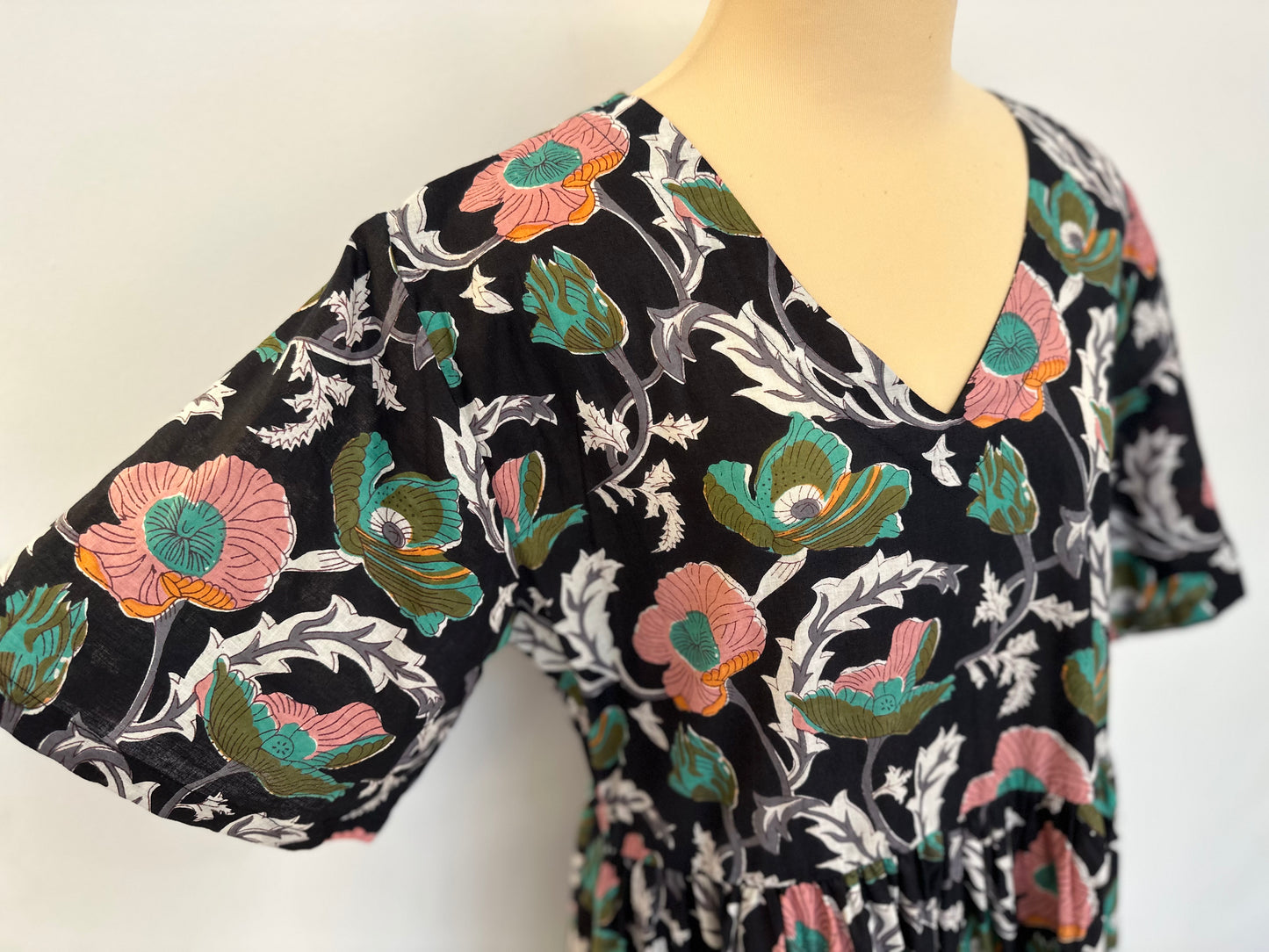 Design C / Flare Sleeve Dress- フレアスリーブワンピース