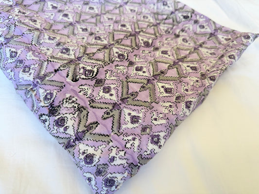 What a Purple ブロックプリントIndian cotton 100% (Copy)