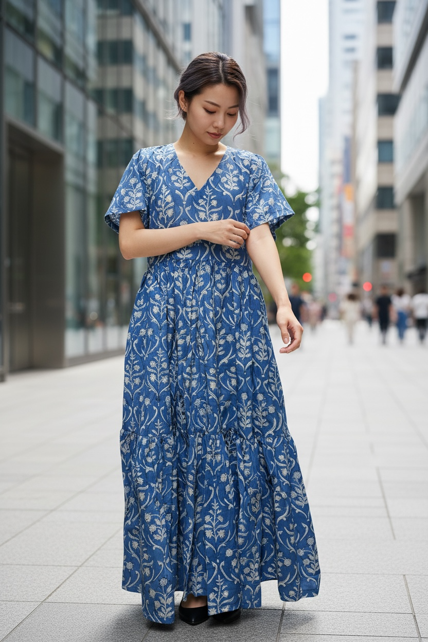 NEW Flair Sleeve Dress フレアスリーブワンピース