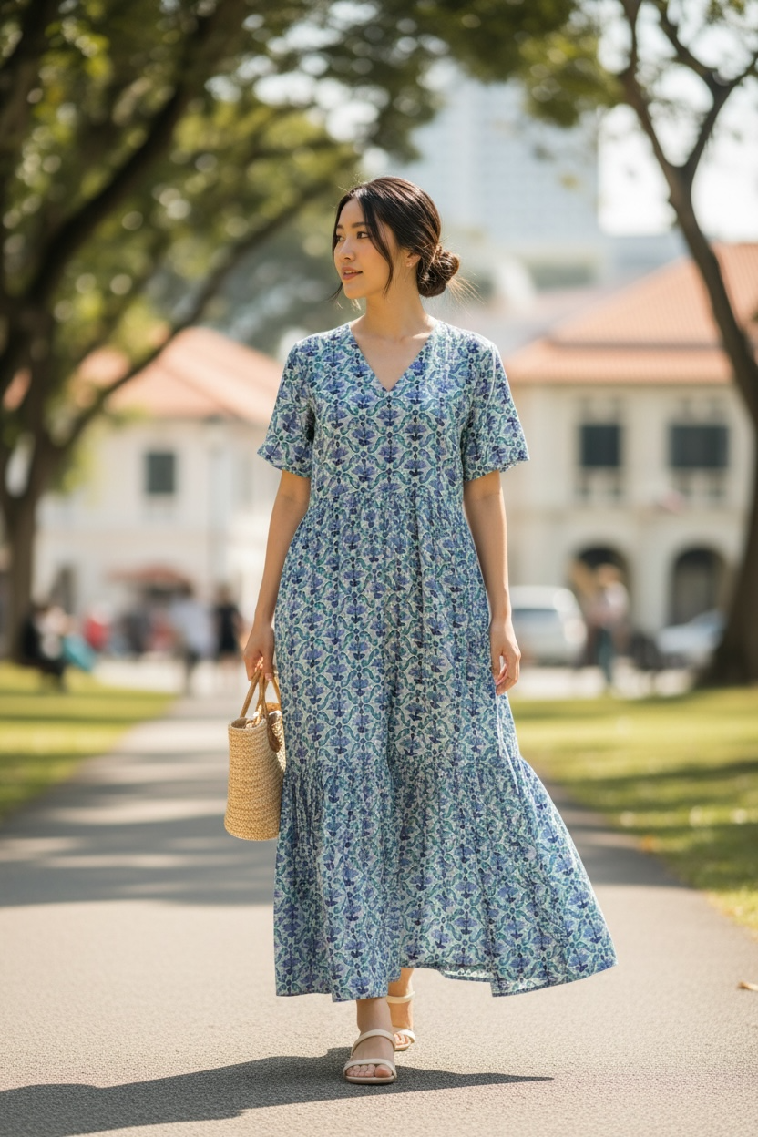 NEW Flair Sleeve Dress フレアスリーブワンピース