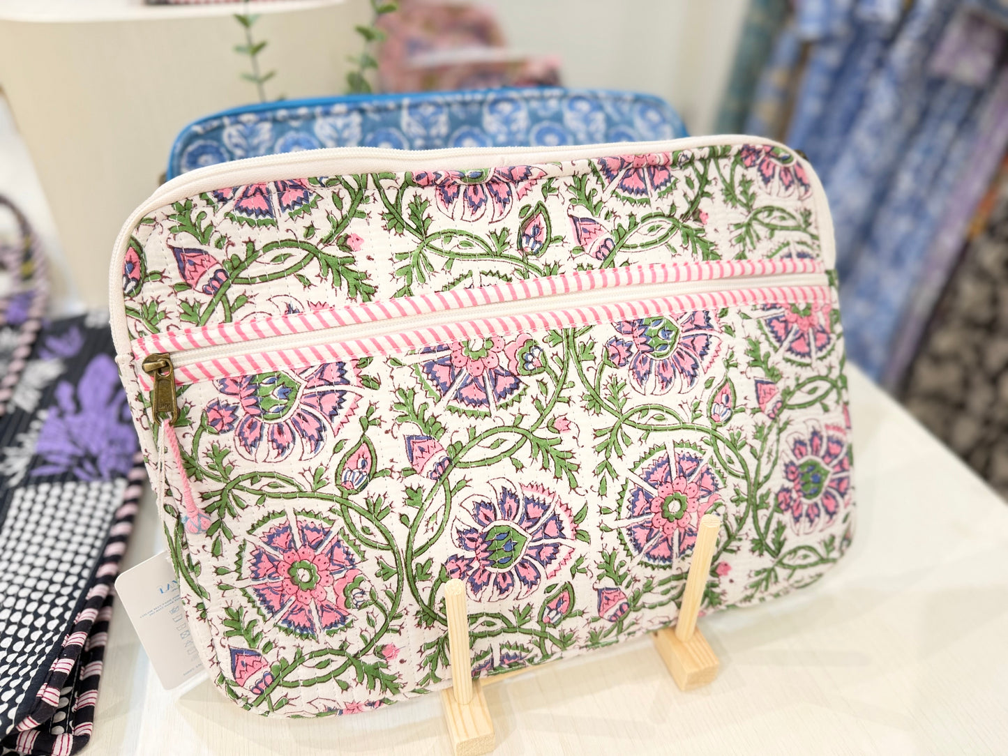 Block Print Laptop Case 14-15inch