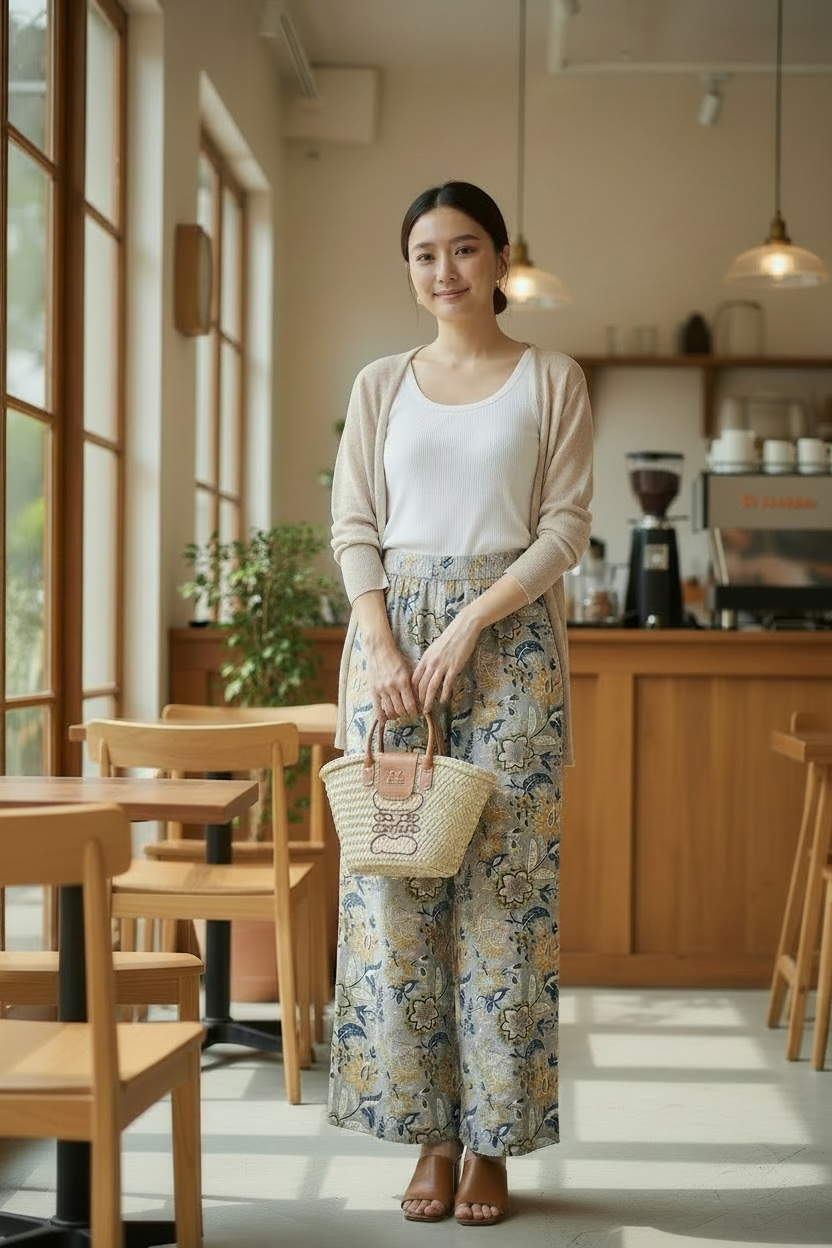 NEW ! Block Print Pants インド綿ブロックプリントパンツ