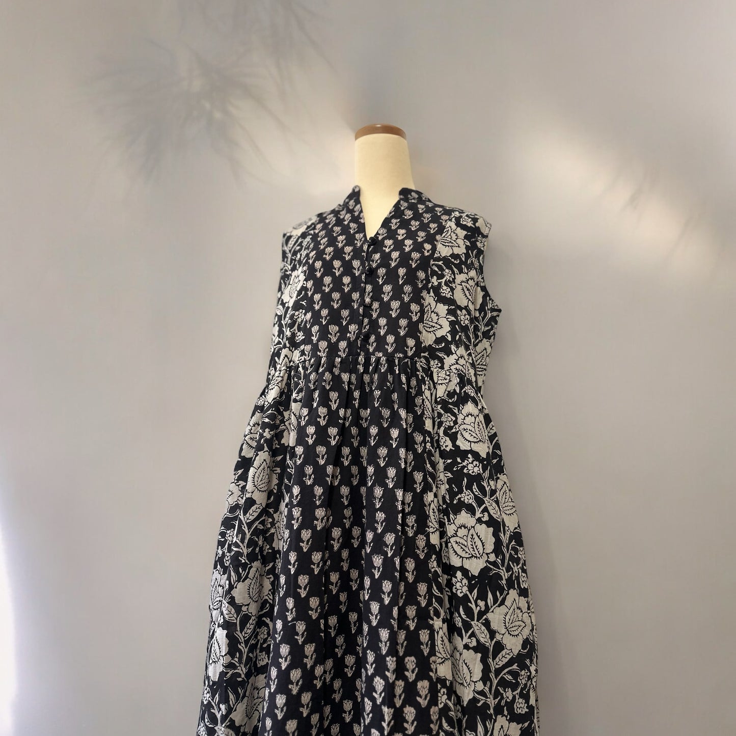 NEW !! Double Block Print Dress - ダブルブロックプリントのワンピース